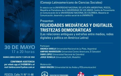 Felicidades mediáticas y digitales, tristezas democráticas