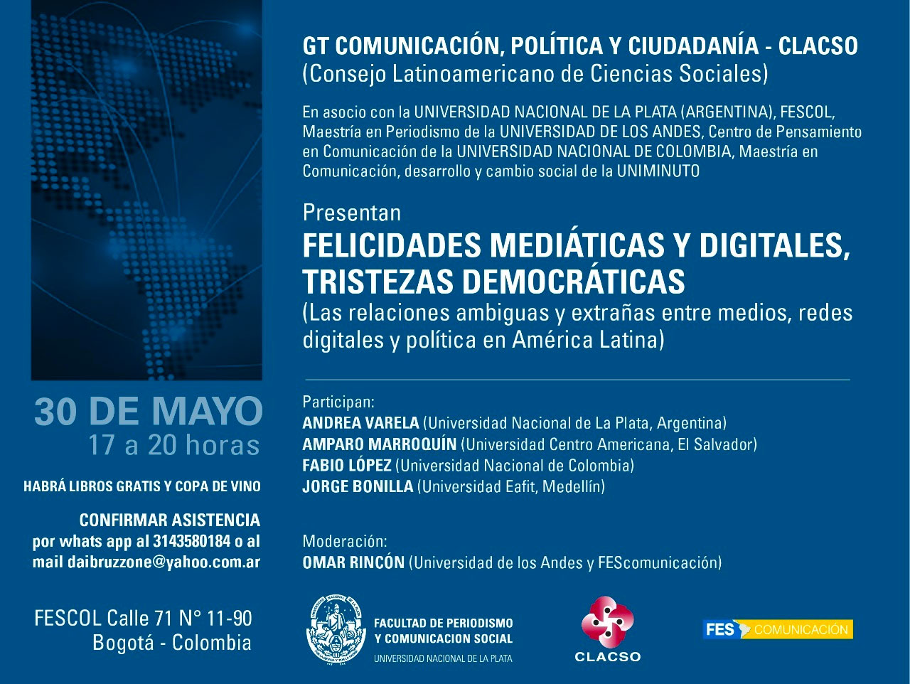 Felicidades mediáticas y digitales, tristezas democráticas