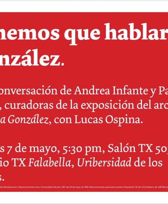 Tenemos que hablar de González