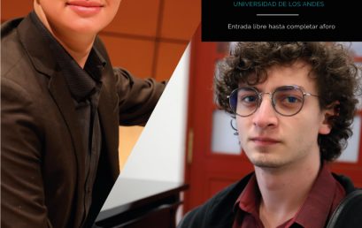 Concierto de mitad de carrera: Diego Tovar (piano) y Daniel Duplat (piano)
