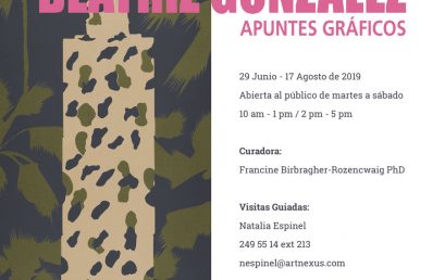 Exposición Apuntes gráficos de Beatriz González