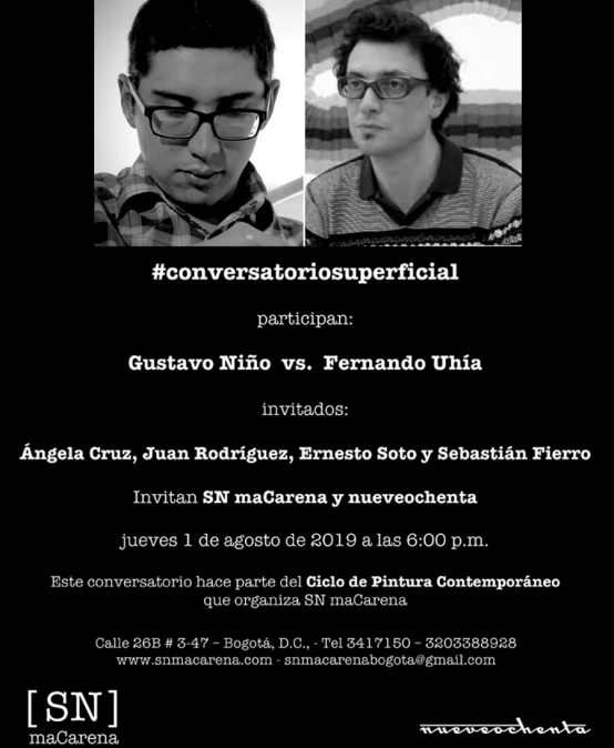 #Conversatorio superficial: Gustavo Niño vs Fernando Uhía