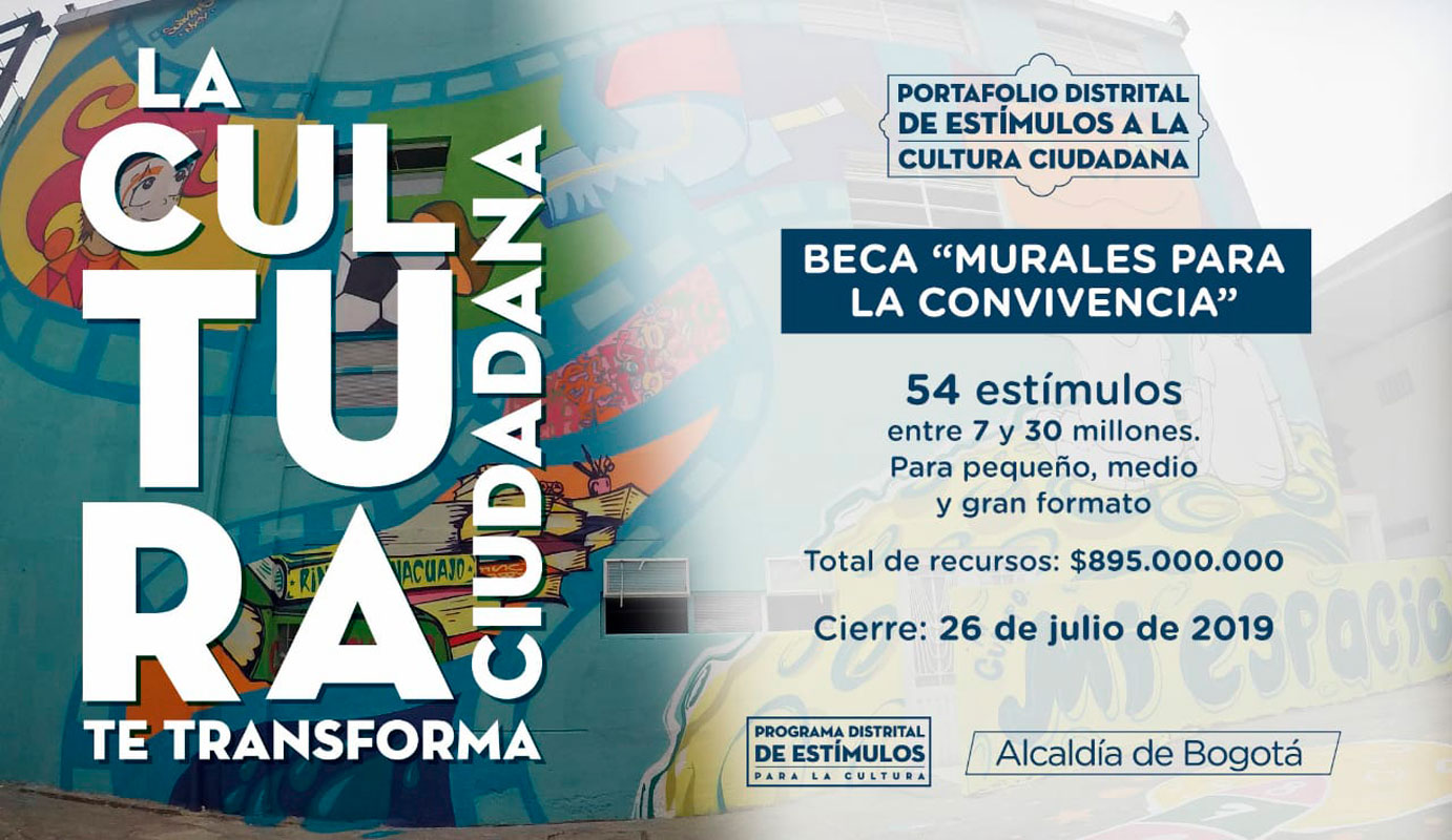 convocatoria abierta hasta el 26 de julio de 2019.