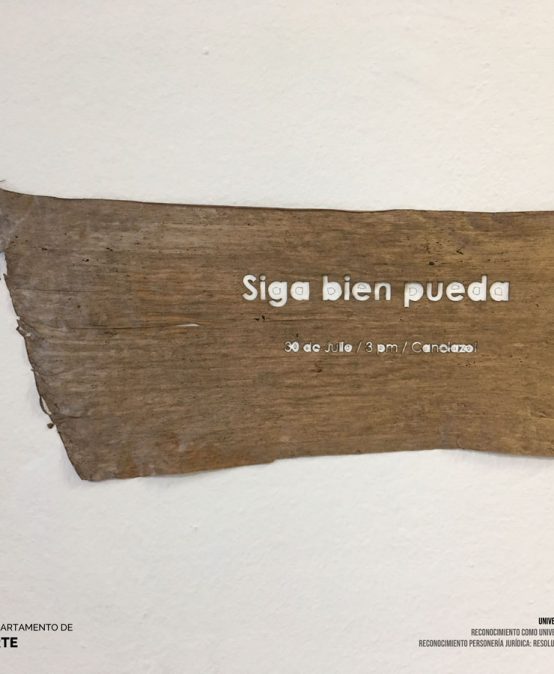 Exposición curso intersemestral de plásticas: Siga bien pueda