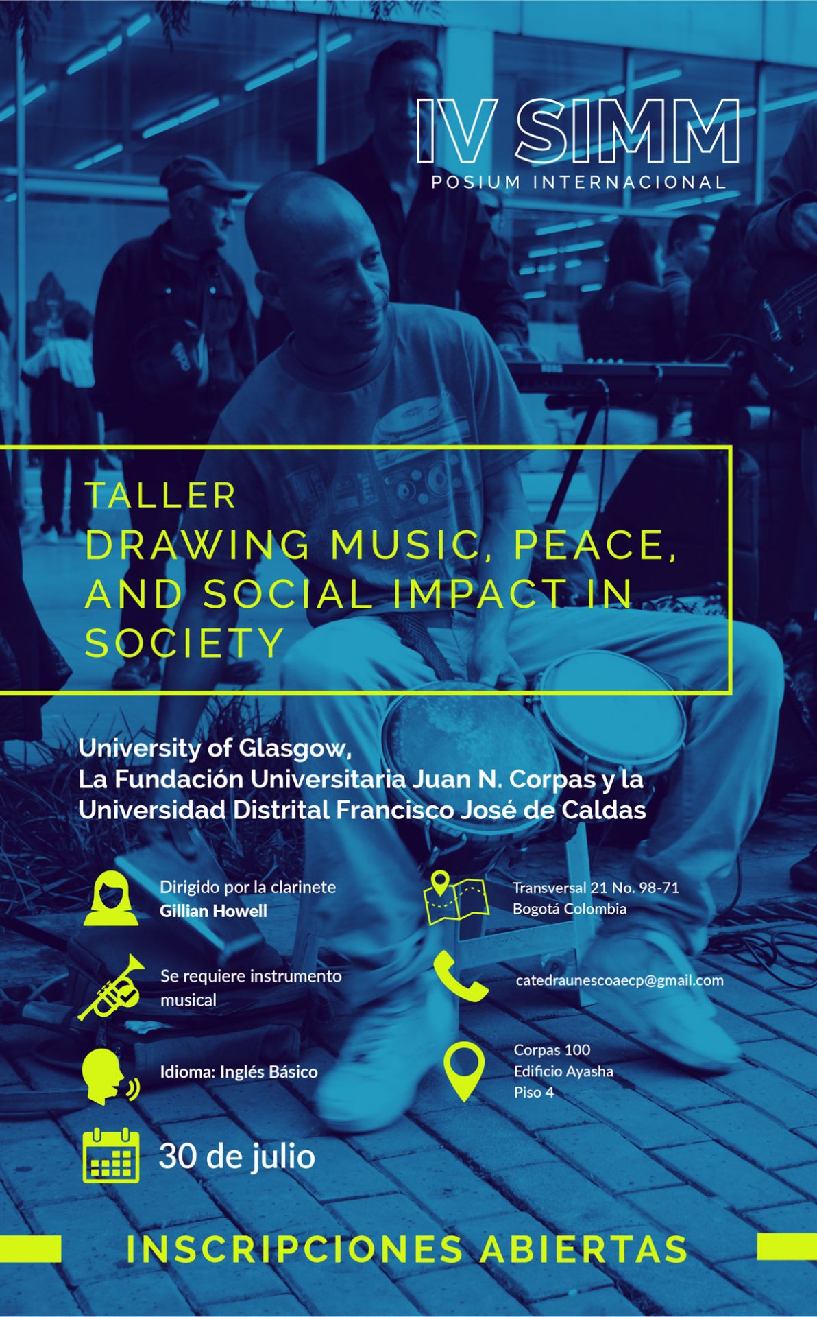 Taller práctico: Impacto de la música por Gillian Howell