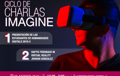 Estudiantes de Humanidades Digitales en el ciclo de charlas Imagine