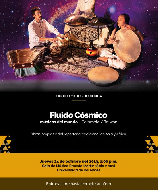 Concierto del mediodía: Fluido Cósmico (Colombia/Taiwán)