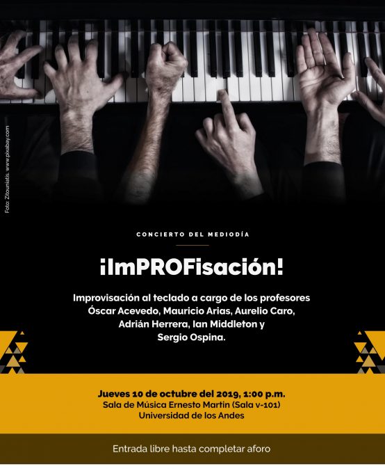 Concierto del Mediodía: ¡ImPROFisación! Improvisación al teclado
