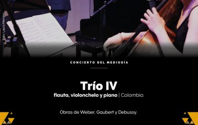 Concierto del Mediodía: Trío IV – flauta, chelo y piano