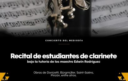 Concierto del Mediodía: Estudiantes de clarinete
