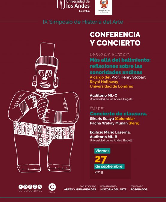 Concierto de clausura: Artes, paisajes y objetos sonoros del pasado