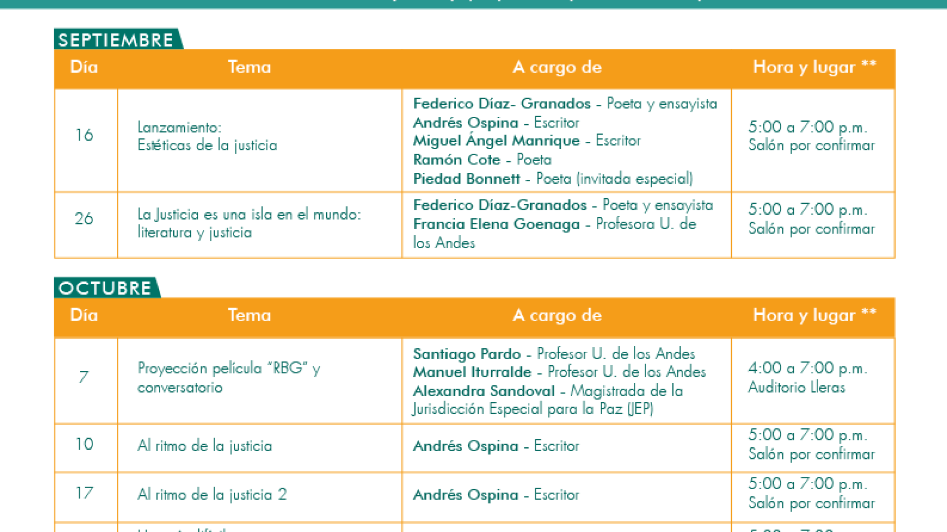Estéticas de la Justicia