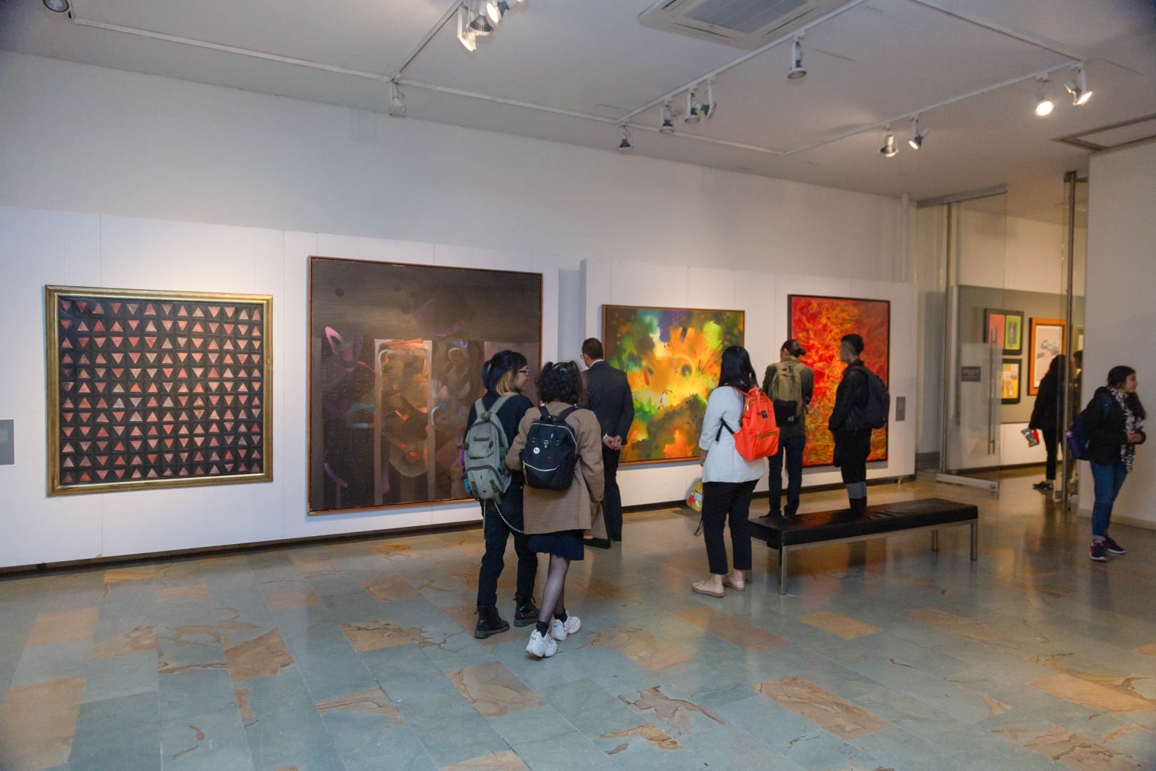 La exposición mostró parte de la colección de arte de Scotiabank Colpatria.