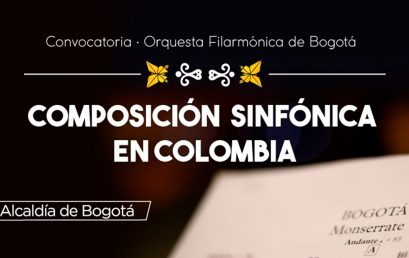 Convocatoria: Composición Sinfónica en Colombia – Catálogo Digital