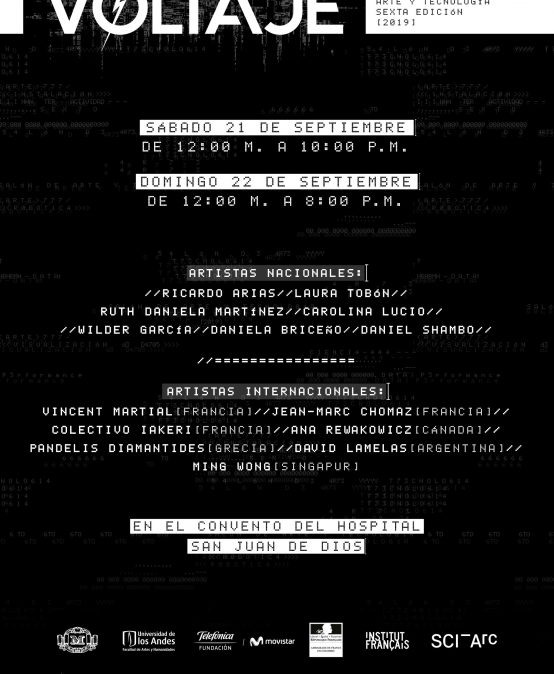 Voltaje – 6º salón de arte y tecnología – Día 1