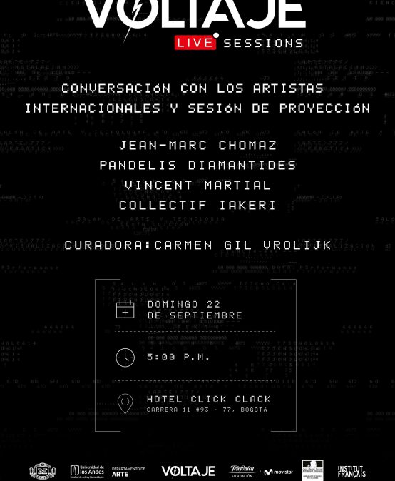 Voltaje sessions & conversación con artistas internacionales