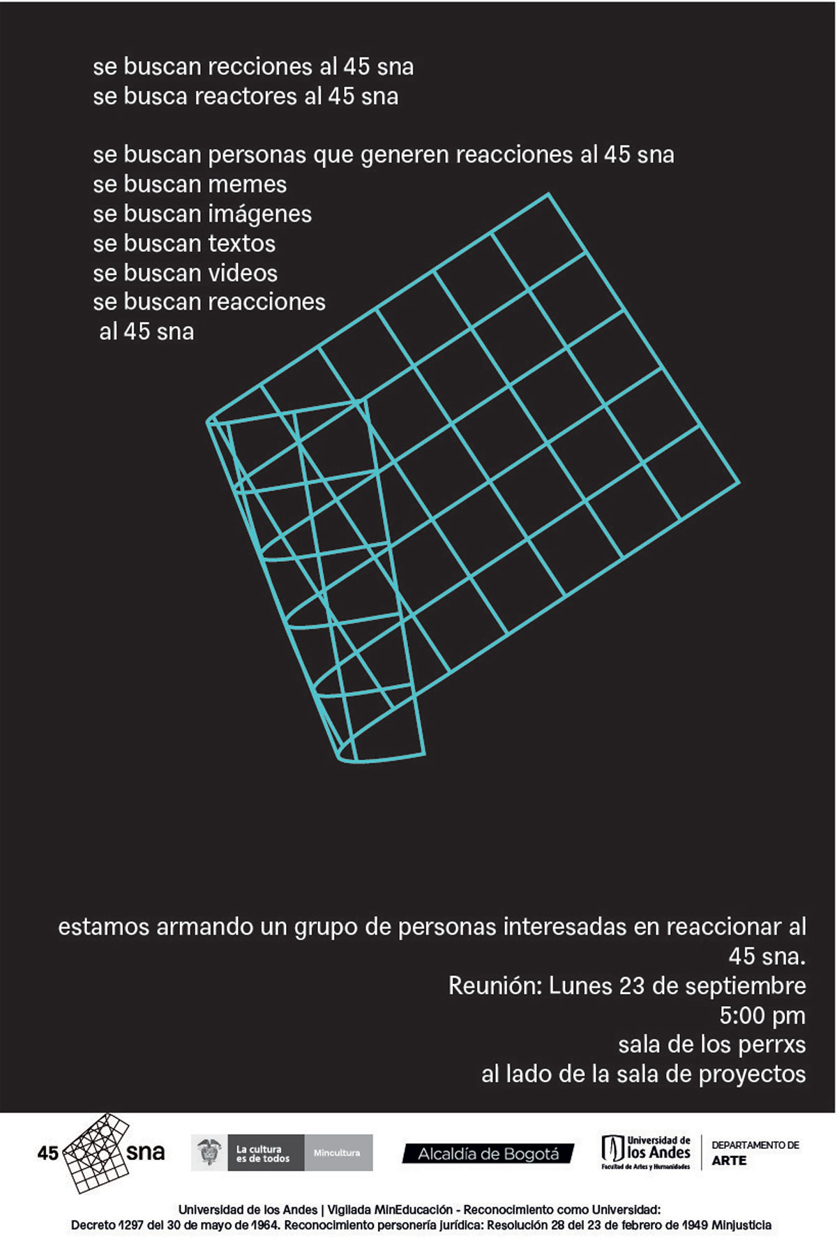 Reacciones al 45 SNA