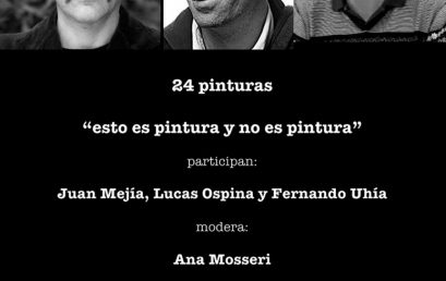 Conversatorio «Esto es pintura y no es pintura»