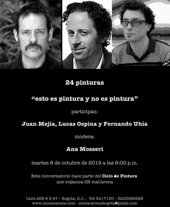Conversatorio «Esto es pintura y no es pintura»