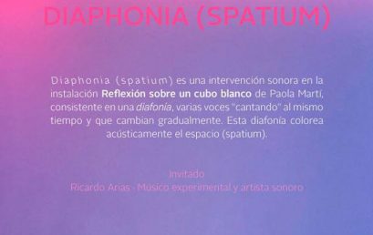 Diaphonia (Spatium): Intervención sonora