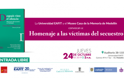 Homenaje a las víctimas del secuestro