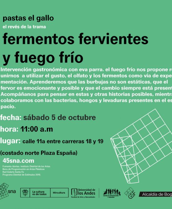 Pastas el Gallo: Fermentos fervientes y fuego frío