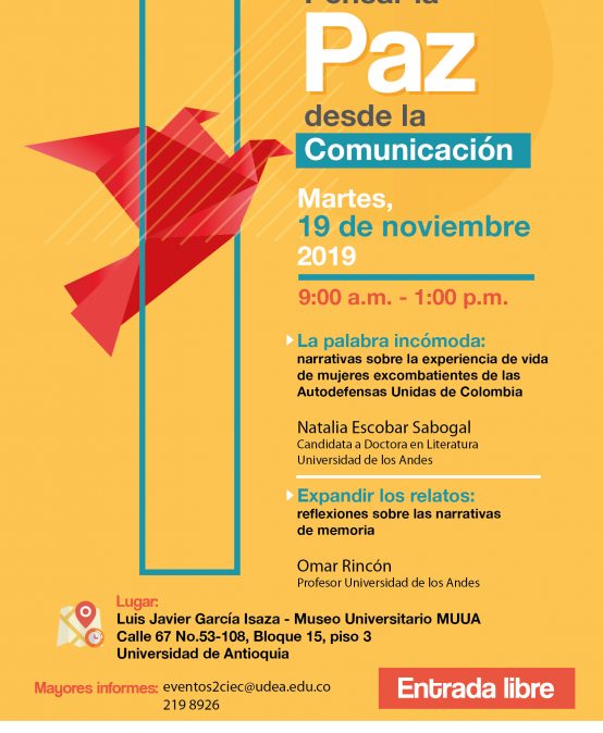 Pensar la Paz desde la Comunicación