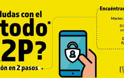 Asista a la jornada de información sobre «A2P». Autenticación en 2 pasos