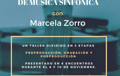 Taller de grabación de música sinfónica