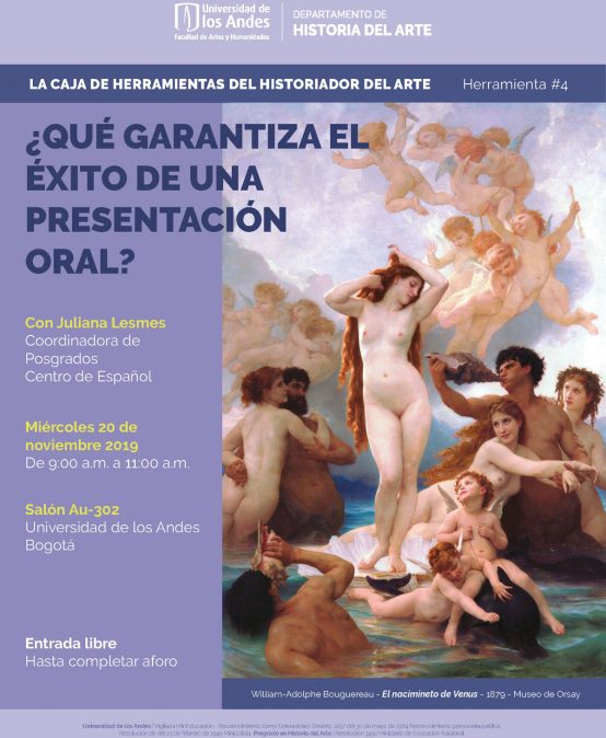 Taller de Oralidad: ¿Qué garantiza el éxito de una presentación oral?
