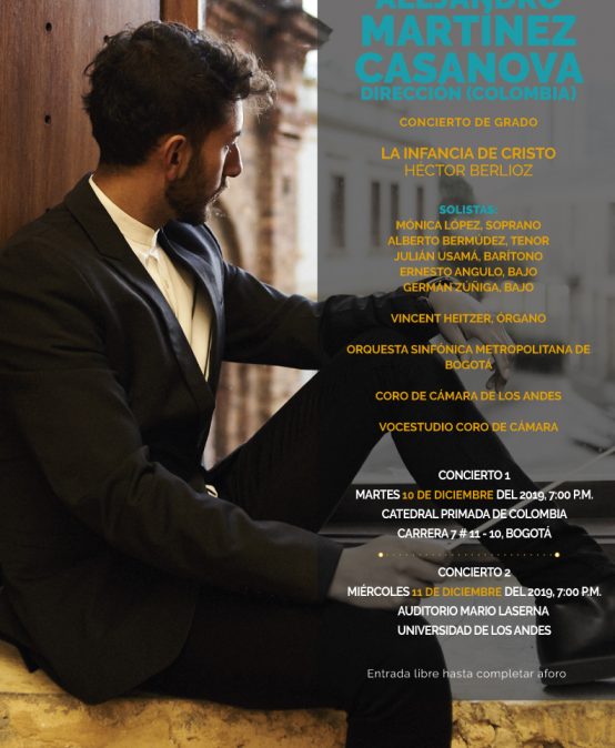 Concierto de grado, segunda función: Alejandro Martínez dirige «La infancia de Cristo» de H. Berlioz