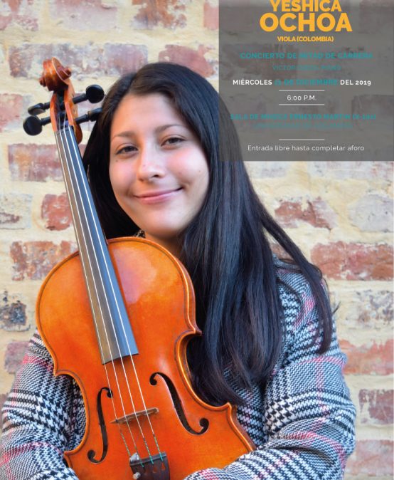 Concierto de mitad de carrera de Yeshica Ochoa, viola