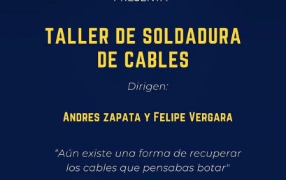 Taller de soldadura de cables