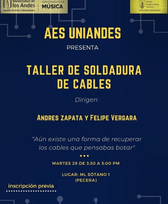 Taller de soldadura de cables