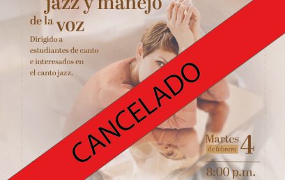 Taller de canto jazz y manejo de la voz con Stacey Kent (Estados Unidos)