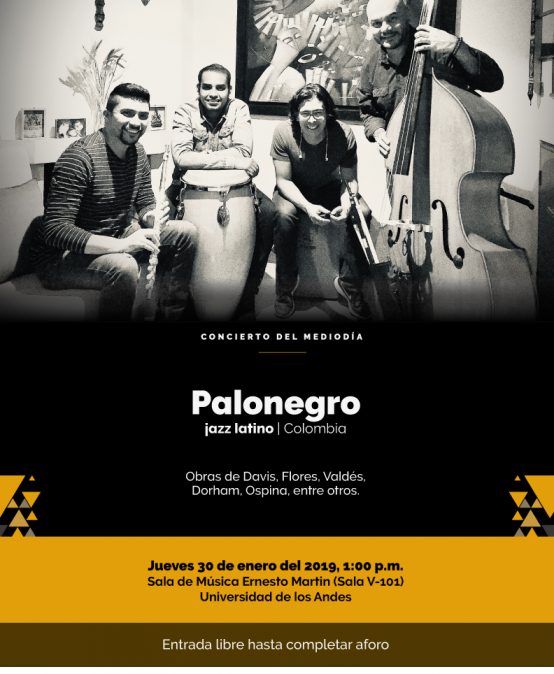 Concierto del mediodía: Palonegro, jazz latino