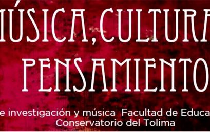 Convocatoria: Publicación de artículos en la revista Música, Cultura y Pensamiento