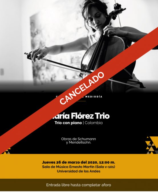 Concierto del medidía: María Flórez Trío (Colombia)