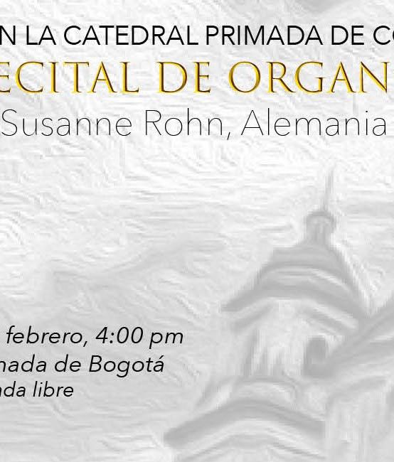 Recital de órgano, Susanne Rohn (Alemania)