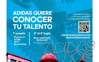 Convocatoria Creado para adidas