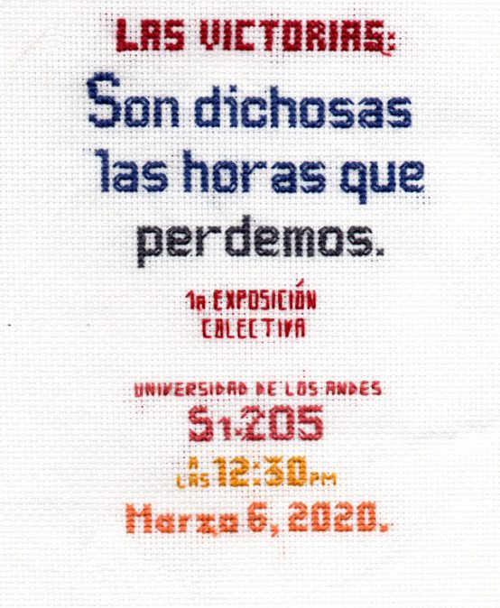 Exposición Las victorias: son dichosas las horas que perdemos