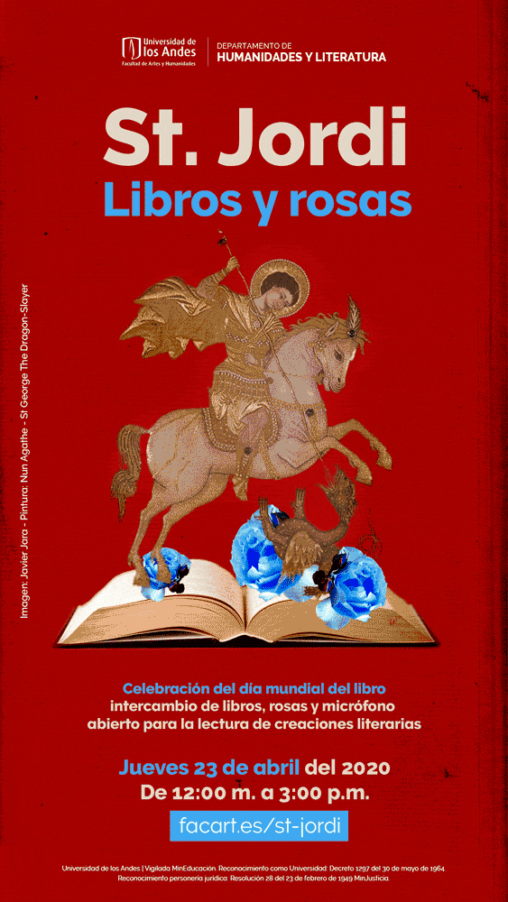 St. Jordi. Libros y rosas