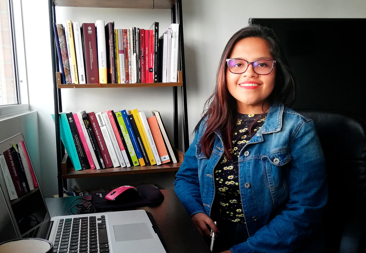 Cristina es egresada de nuestra Maestría en Humanidades Digitales