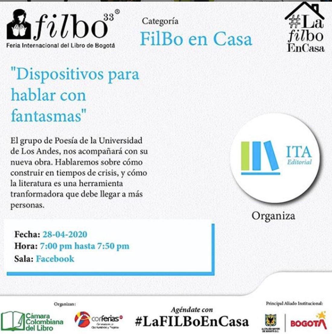 grupo poesia andes en la filbo virtual