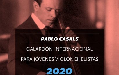 Galardón Internacional Pablo Casals para Jóvenes Violonchelistas 2020