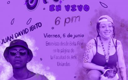 Arte sin Fronteras: transmisión en vivo con Juan David Ibito y Drezta Cardona