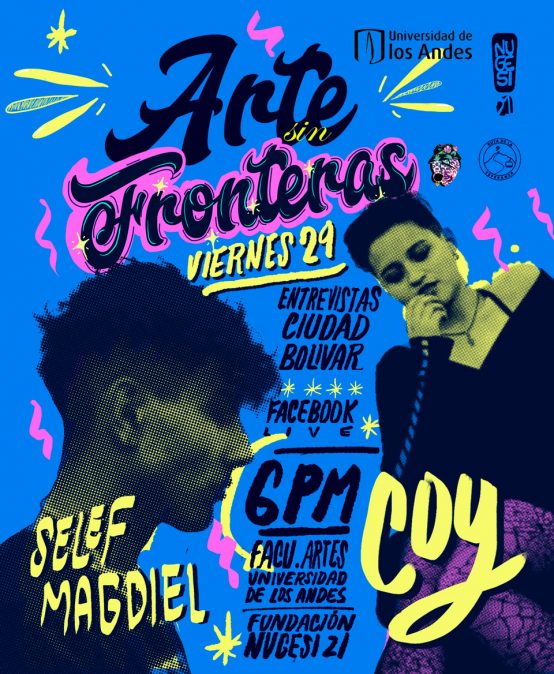 Arte sin Fronteras: transmisión en vivo con Selef Magdiel y Coy