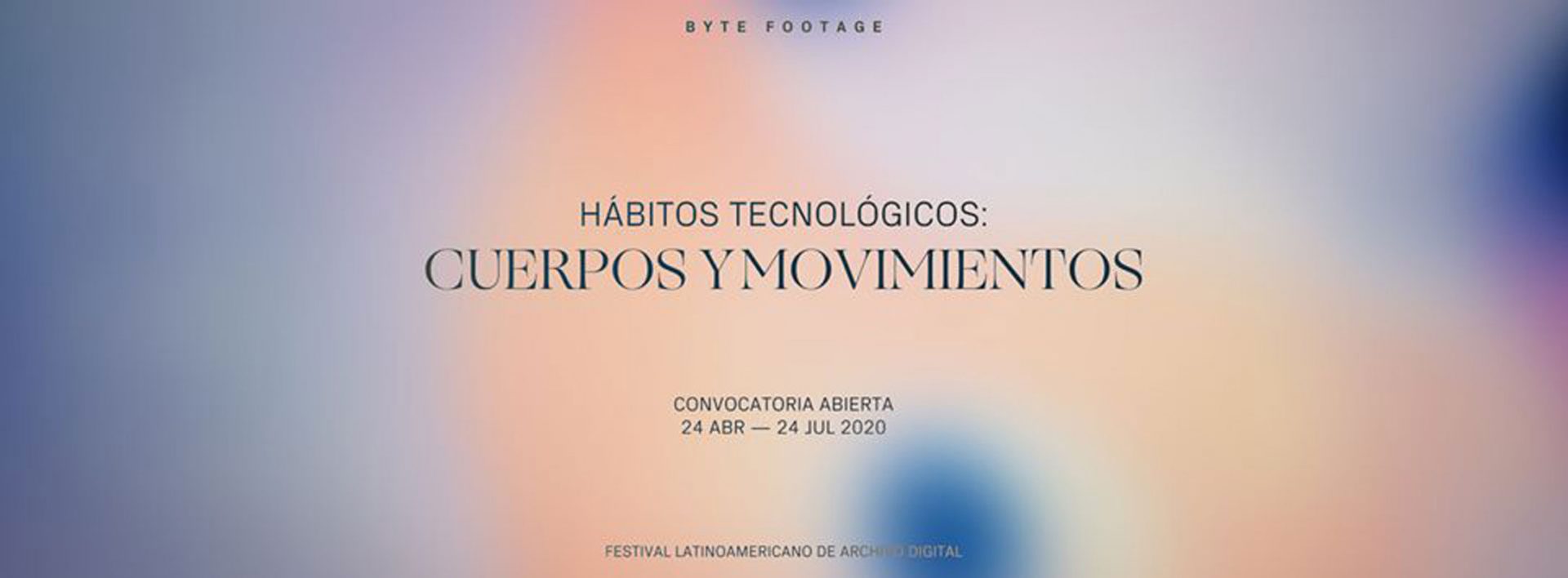 Convocatoria abierta hasta el 24 de julio de 2020.