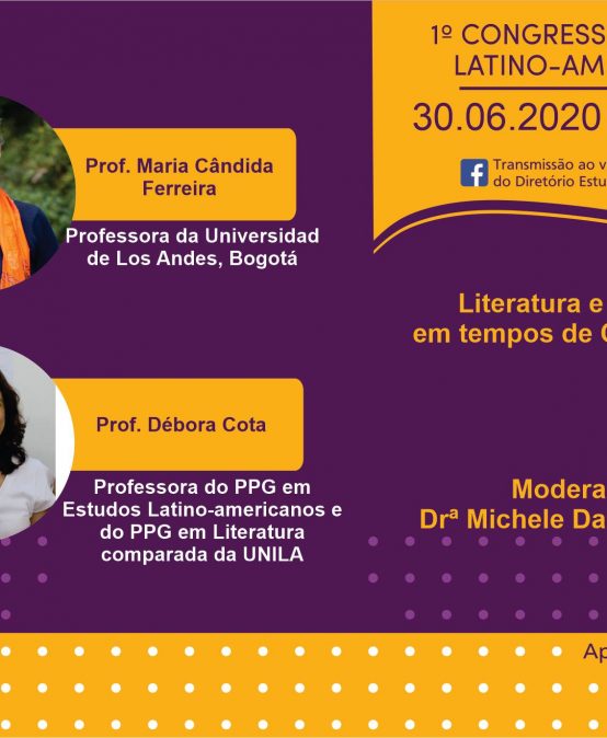Literatura e Artes em tempos de COVID-191º