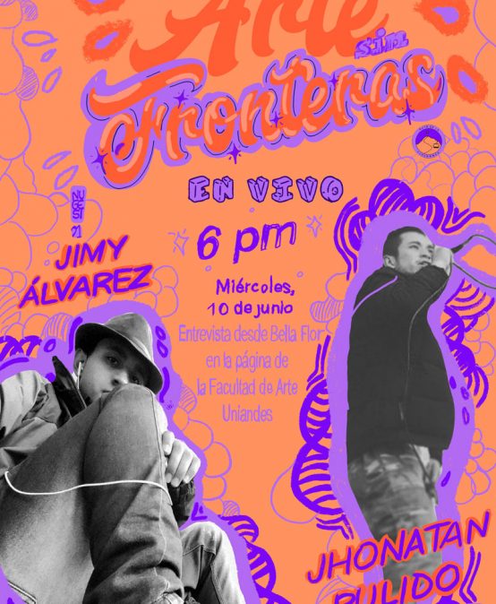 Arte sin Fronteras: transmisión en vivo con Jimy Álvarez y Jhonatan Pulido
